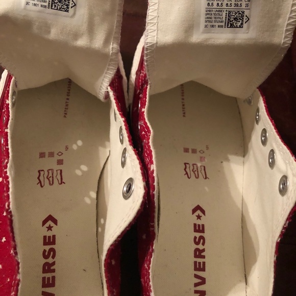 Converse All star red & white - Picture 3 of 3